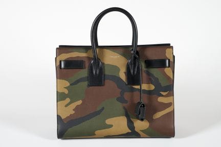 YVES SAINT LAURENT. 
Borsa da giorno in pelle con 