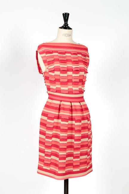 CHRISTIAN DIOR di Raf Simons. 
Abito in maglia a r