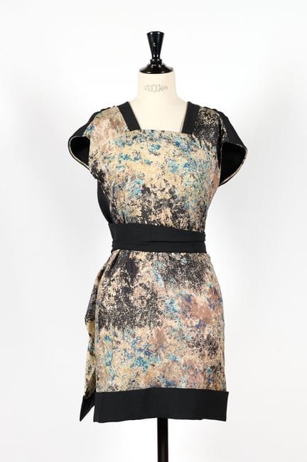BALENCIAGA di Nicolas. 
Abito stile kimono
Pre-Fal