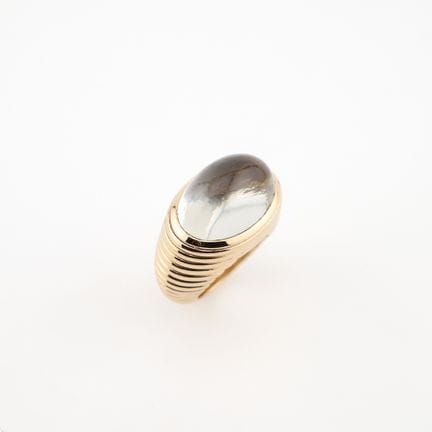 Anello a cupola in oro 18 carati (750 millesimi), 