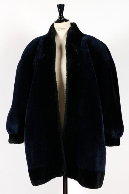 YVES SAINT LAURENT PELLICCIA. 
Cappotto in pellicc