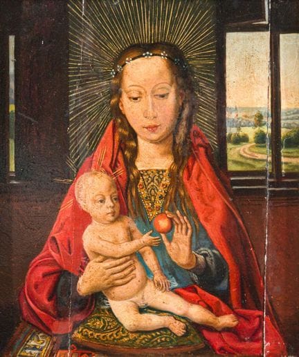 ÉCOLE FLAMANDE. XXe siècle

« La Vierge à l'Enfant