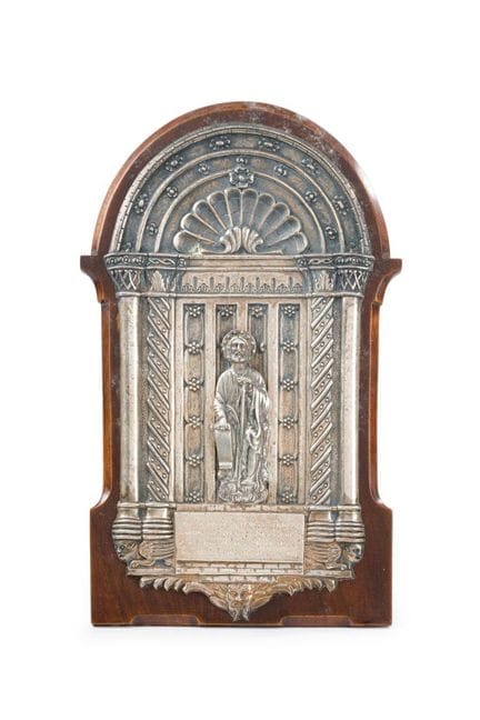 Plaque commémorative de saint Jacques l’Apôtre déd