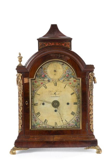 Uhr im georgianischen Bracket-Stil, um 1800. John 