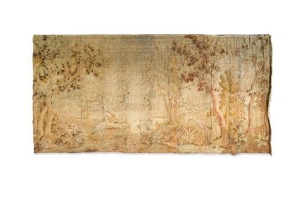 Tapisserie d'Aubusson, manufacture W. Chocqueel. F