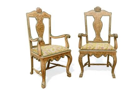 Paire de fauteuils de style Reine Anne, Espagne, X