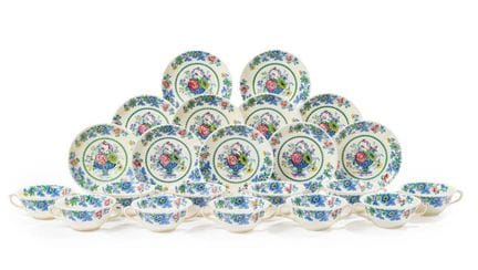 MASON'S ANGLETERRE, XXe SIÈCLE
Service à consomé e