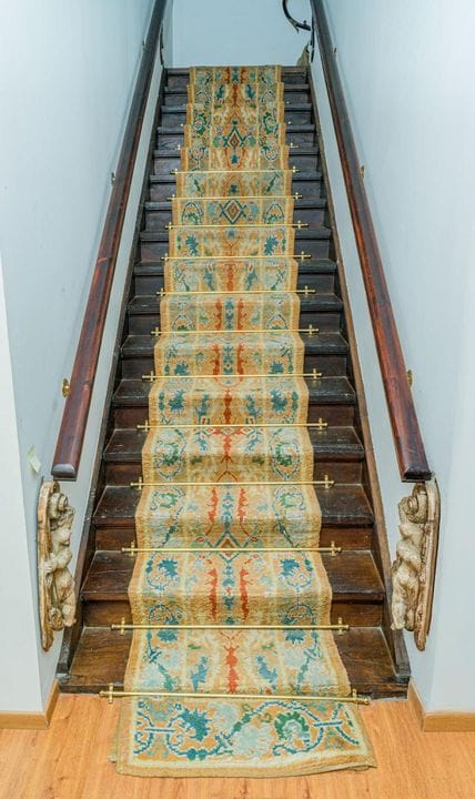 Tapis d'entrée espagnol, modèle Cuenca. 
Orné de m