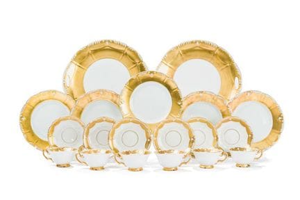 SANTA CLARA
Service à thé en porcelaine blanche, d