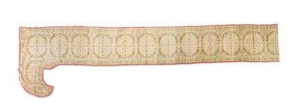 Tapis espagnol de couloir, modèle « Cuenca », Fond