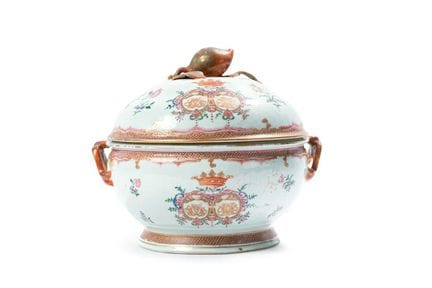 Porzellan-Suppenschüssel der Compañía de Indias, v