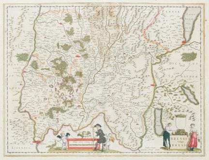 GUILIELMUS BLAEU (1571–1638). 17. Jahrhundert (um 
