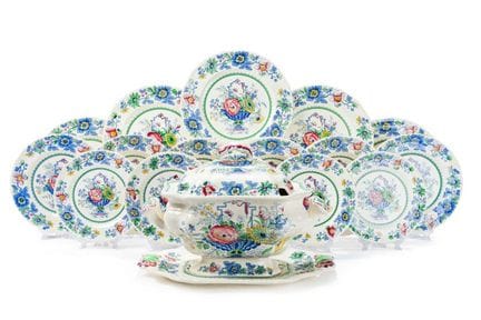 MASON'S ANGLETERRE, XXe SIÈCLE
Service de table en