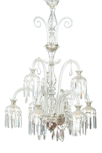 Lustre en cristal de La Granja à 9 branches dispos