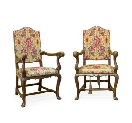 Paire de fauteuils de style Louis XIV, France, déb