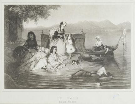 JOEL BALLIN (1822–1885). XIXe siècle 

« Le goûter
