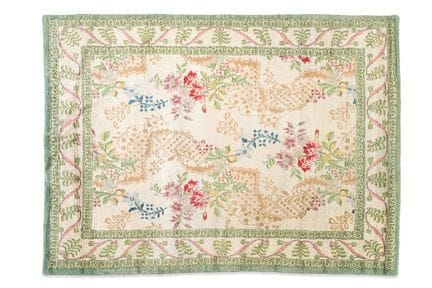 Tapis espagnol en laine, motif « Cuenca », vers 19