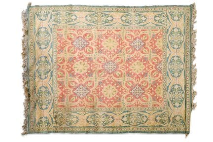 Tapis espagnol en laine, motif « Cuenca », vers 19
