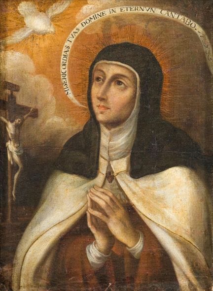ÉCOLE ESPAGNOLE. XVIIe siècle

« Sainte Thérèse d'