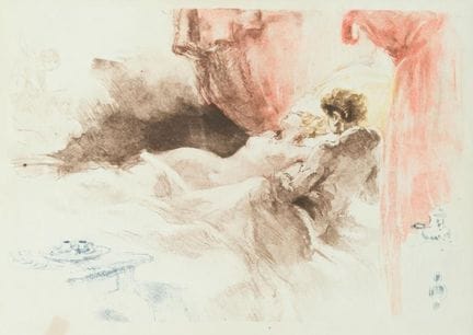 20TH-CENTURY SPANISH SCHOOL

"A Romantic Scene of 