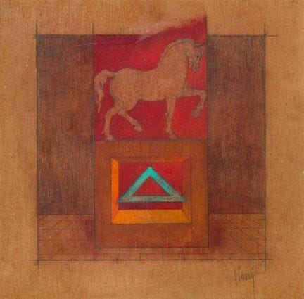 CARLES PLANELL (Barcelona, 1927–2008)

"Horse on a