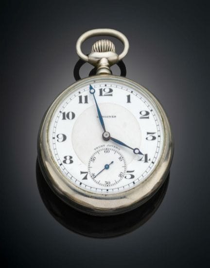LONGINES SWITZERLAND-LEPIN POCKET WATCH, 20TH CENT