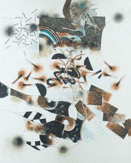 BRIAN NISSEN (London, 1939)

"Untitled."
Lithograp