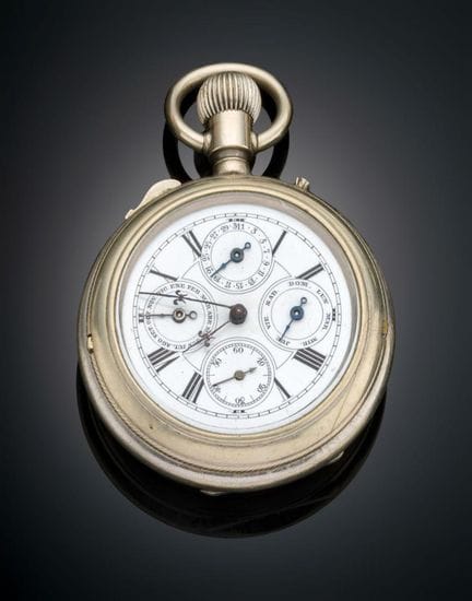 CALENDAR POCKET WATCH
Calendar pocket watch with a