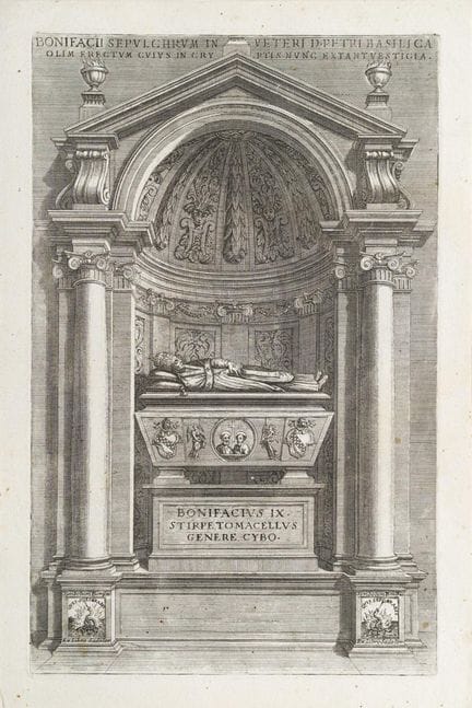 "6 engravings commissioned and designed by the Vat