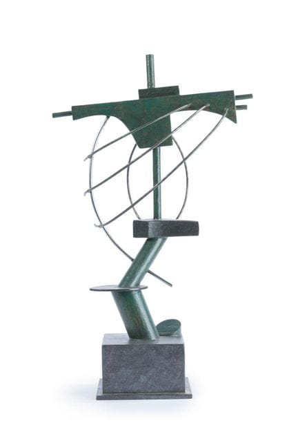 何塞-玛丽亚-阿尔塞（潘普洛纳，1948 年）

"人物 "20 世纪下半叶。
木材、金属和多色

