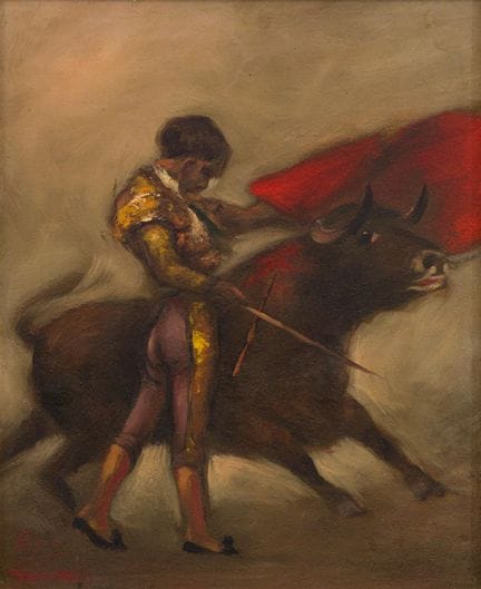 LUIS RIZO (Seville, 1957)

"Scene of Tercio de Mue