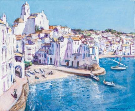 RAMÓN MOSCARDÓ (Barcelona, 1953)

"Cadaqués."
Oil 