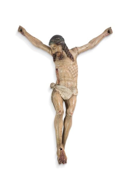 SPANISH SCHOOL. 19th century

"Christ on the Cross