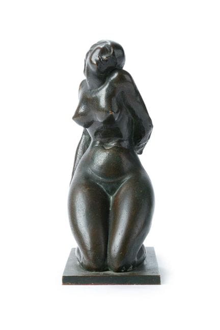 20世纪西班牙画派

“跪着的女人
署名：P. G.”

尺寸：23 厘米