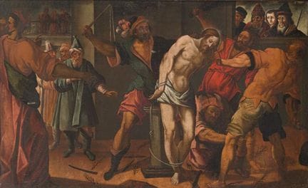 ITALIAN SCHOOL, 16th century

"The Flagellation of