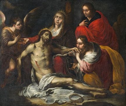 FLEMISH SCHOOL. First half of the 17th century

"T