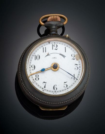LEPINE-STYLE POCKET WATCH, 1980
Lepine-style trave