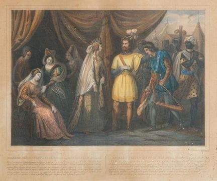FRENCH SCHOOL. 19th century

"Richard Introduces H