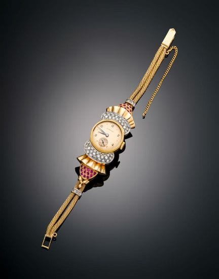 LONGINES JEWELRY WATCH
Crafted in 18k yellow gold 