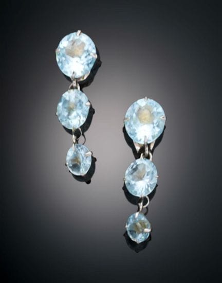 TOUS CASCADE EARRINGS WITH AQUAMARINES
Crafted in 