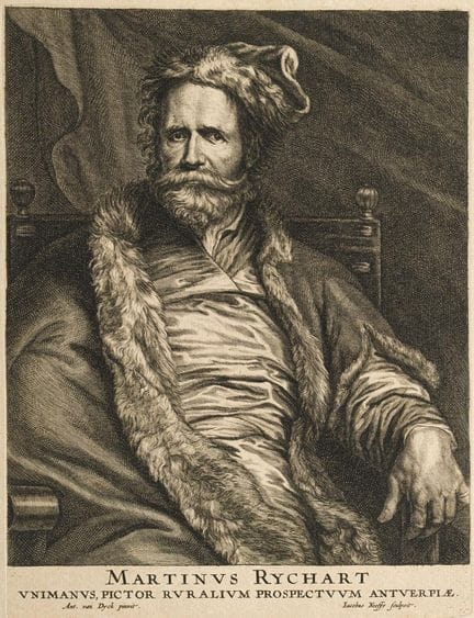 JACOBUS NEEFFS (Antwerp 1610 - 1660). Around 1649
