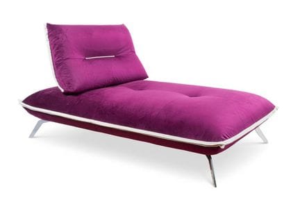PHILIPPE HUREL (1955)
"Chaise longue" with violet 