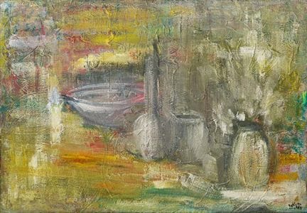 FRENCH SCHOOL. 20th century

"Still life ".
Mixed 