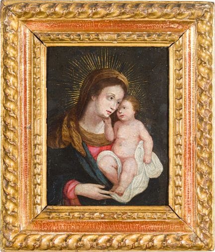 VICEROYAL SCHOOL. 17th century

"Virgin and Child.