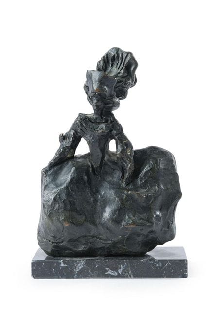 巴勃罗·塞拉诺（克里维伦，1908年—马德里，1985年）

《玛丽亚·路易莎女王》。
青铜

基座