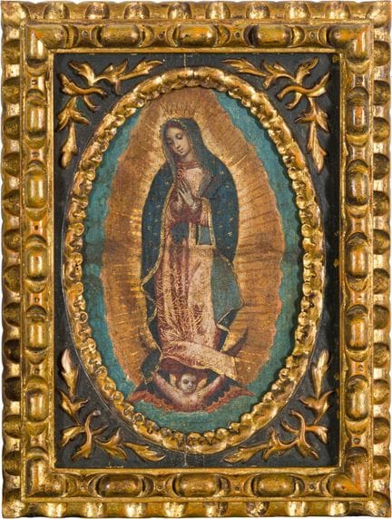 VICEROYAL SCHOOL. 18th century

"Our Lady of Guada