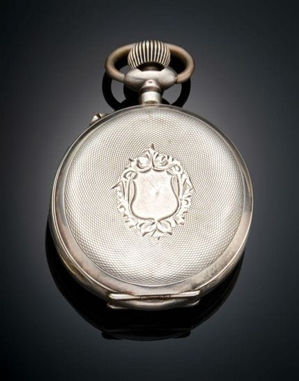 ROSKOPF POCKET WATCH 
Made of silver, circa 1890, 