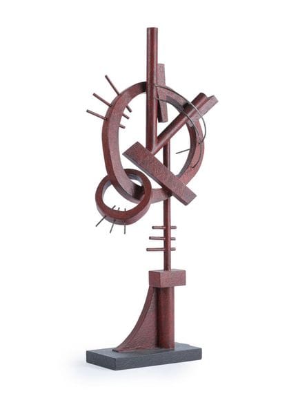 何塞-玛丽亚-阿尔塞（潘普洛纳，1948 年）

"肖像画
木材、金属和多色 

尺寸：74 x 2