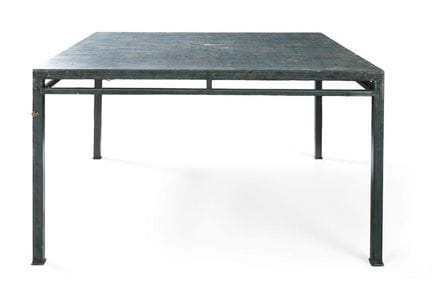 Mesa de comedor para exterior de diseño contemporá