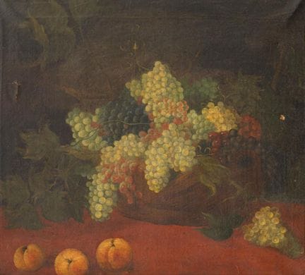 FLEMISH SCHOOL. XVII Century

"Still life with gra